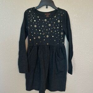 Cat & Jack girls gray dress size 6/6x